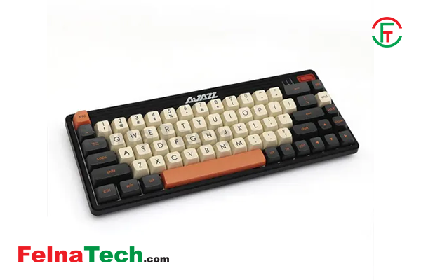 Ajazz K690T Hot Swappable Brown Switch Bluetooth Wireless Mechanical Keyboard