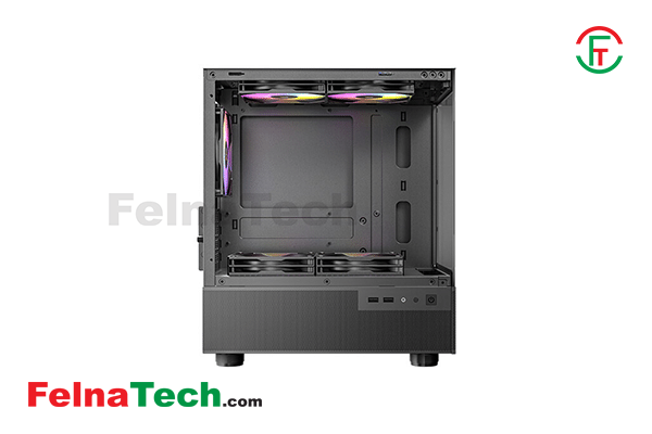 Antec CX200M RGB ELITE Full-View Mini-Tower Gaming Casing