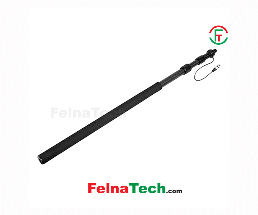 BOYA BY-PB25 Carbon Fiber Boom Pole with Internal XLR Cable