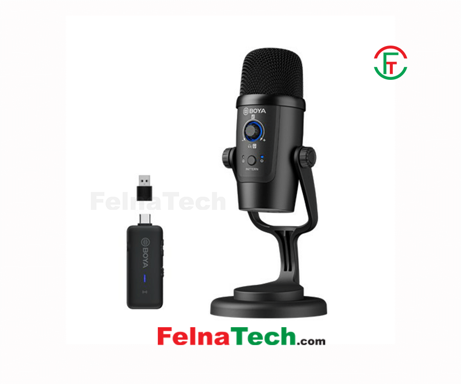 BOYA BY-PM500W Dual-Function Wired/Wireless USB Microphone