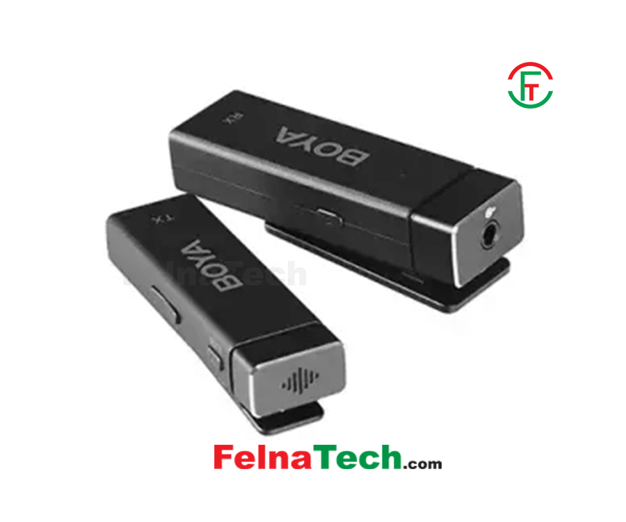 BOYA BY-W4 Ultracompact 2.4GHz Wireless Microphone System