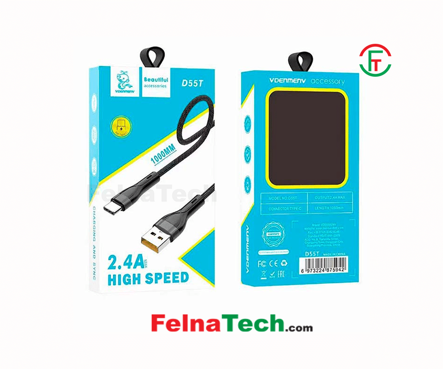 DENMEN D55T USB - Type-C  3.6A  1M