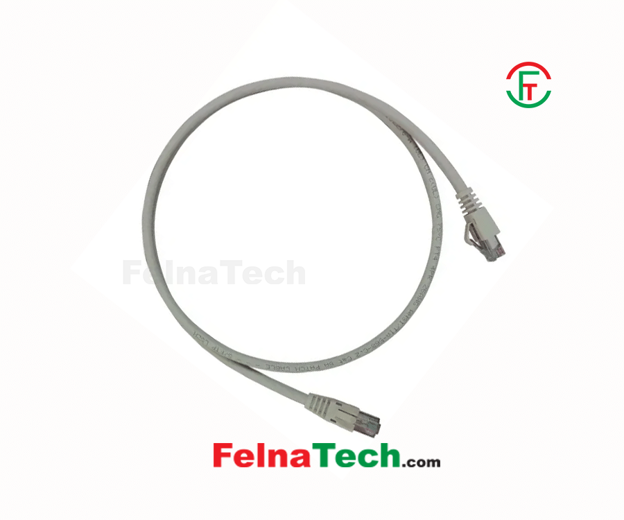 Dintek 1201-06001 1 Meter Cat.6A Shielded Patch Cord