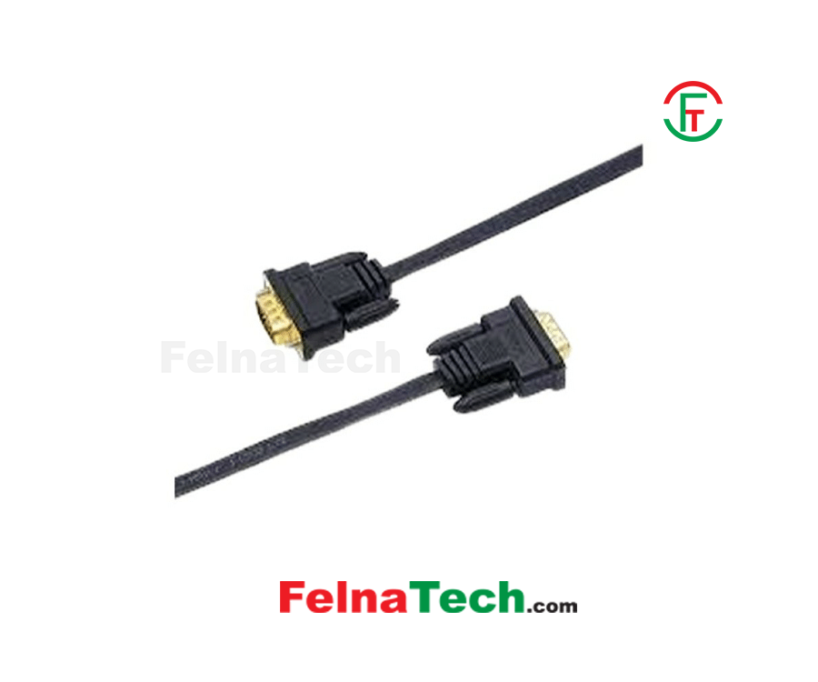 Dtech DT-69F18 1.8M VGA Flat Cable