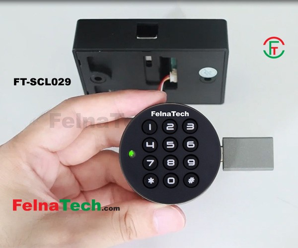 FT-SCL029 Cabinet Drawer Lock With Visitor Password Changing Access