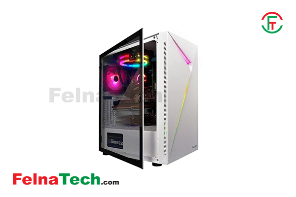 Gamdias ARGUS E4 Elite Mid Tower Gaming Case White