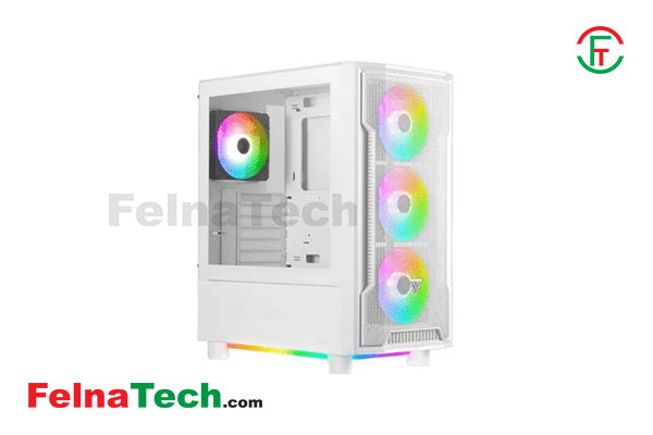 Gamdias ATHENA M6 WH Mid-Tower ATX Gaming Casing