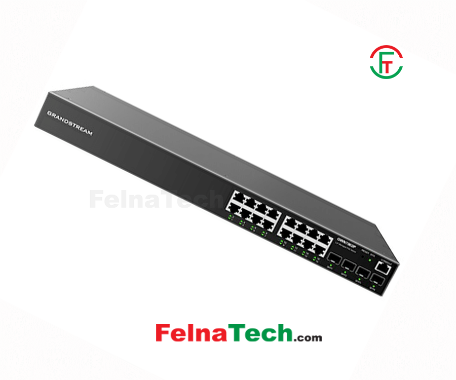 Grandstream GWN7802 16 Port Gigabit Layer 2+ Managed Network Switch