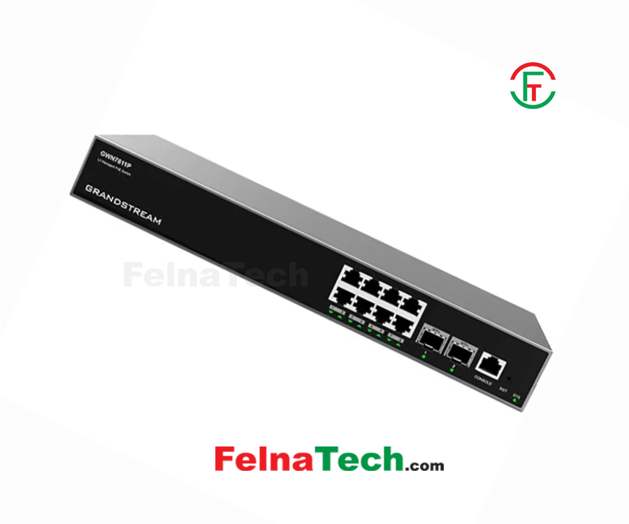 Grandstream GWN7811P 8 Port Layer 3 Gigabit Managed PoE Switch