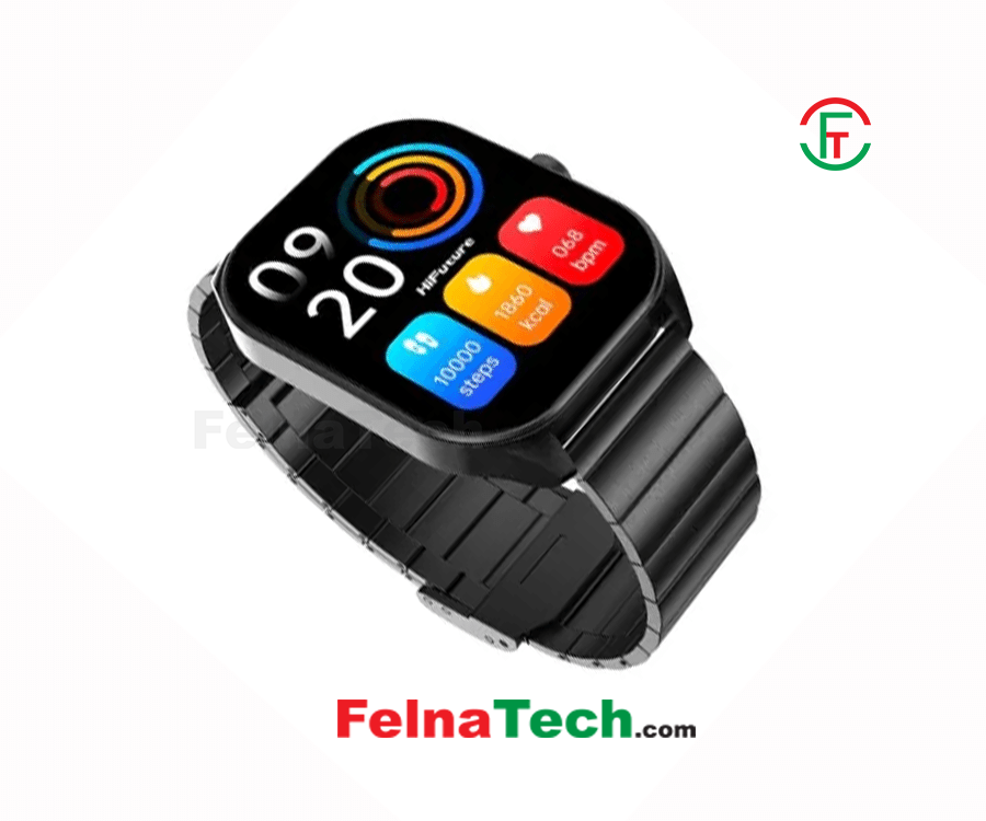 HiFuture Apex Luxury Stainless Steel Smart Watch