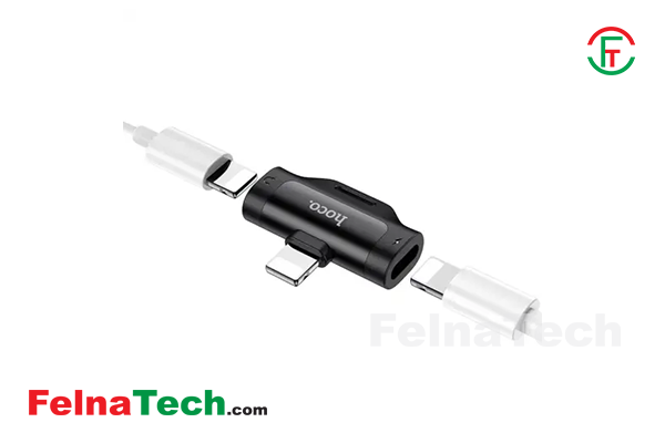 Hoco LS31 Adapter Dual Lightning Audio Converter
