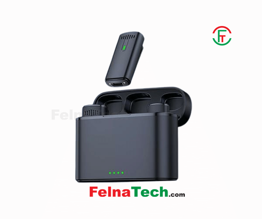 K10 Wireless Lavalier Microphone With Charging Case For Type-C
