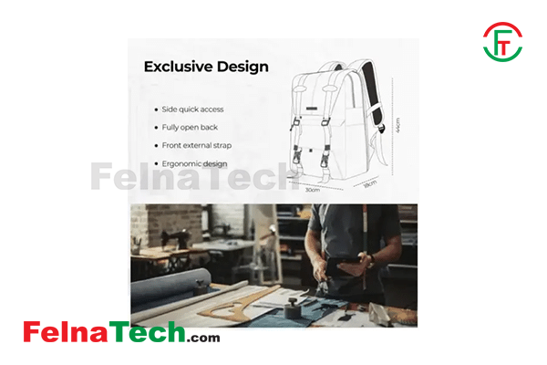 K&F Concept KF13.087AV1 Multifunctional Waterproof Camera Backpack