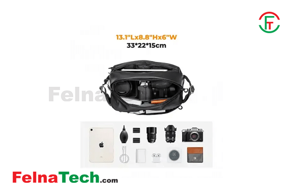 K&F Concept KF13.157V1 Multifunctional Waterproof Camera Side Bag
