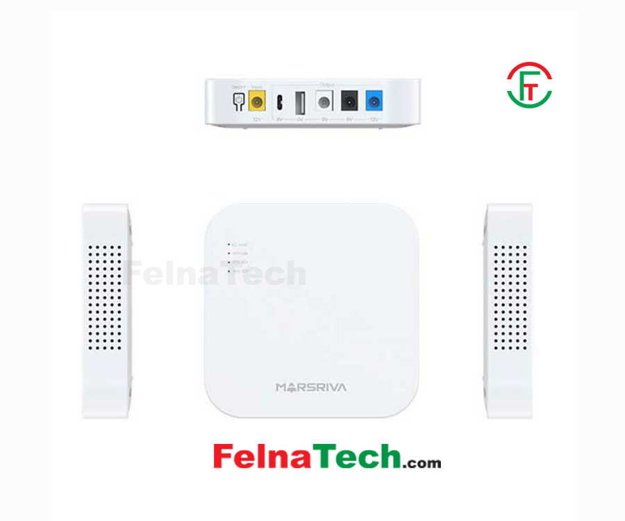 MARSRIVA KP4 10000mAh Smart Mini DC UPS for Router