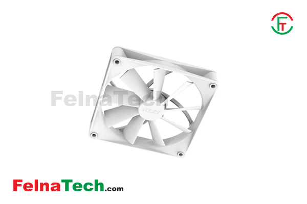 NZXT F140Q 140mm Quiet Airflow Casing Fan White