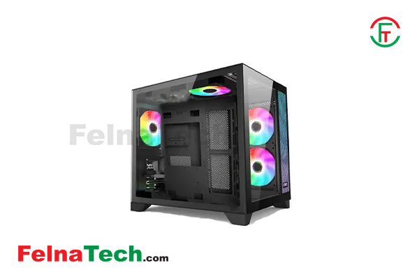 OVO SEA VIEW K18B Mid Tower RGB Gaming Case