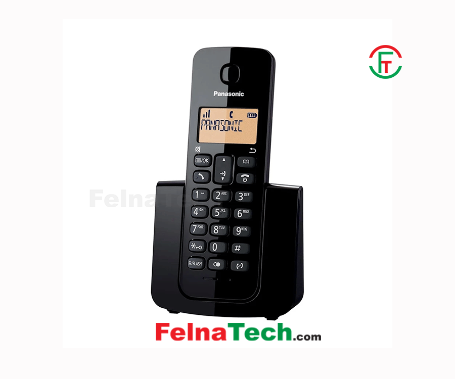 Panasonic KX-TGB110 Cordless Black Phone Set