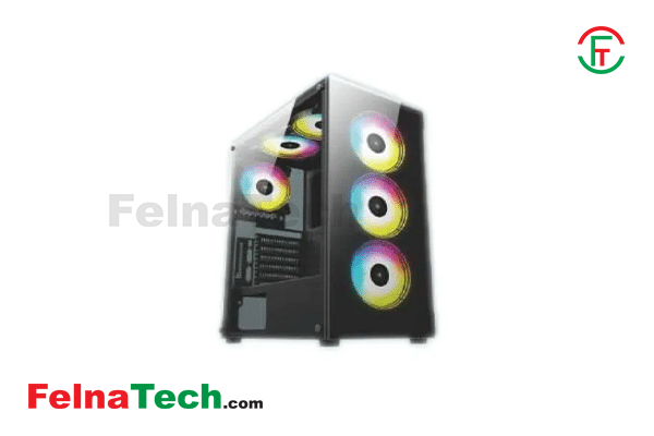 PC Power Crystal Glass V2 ATX Gaming Casing