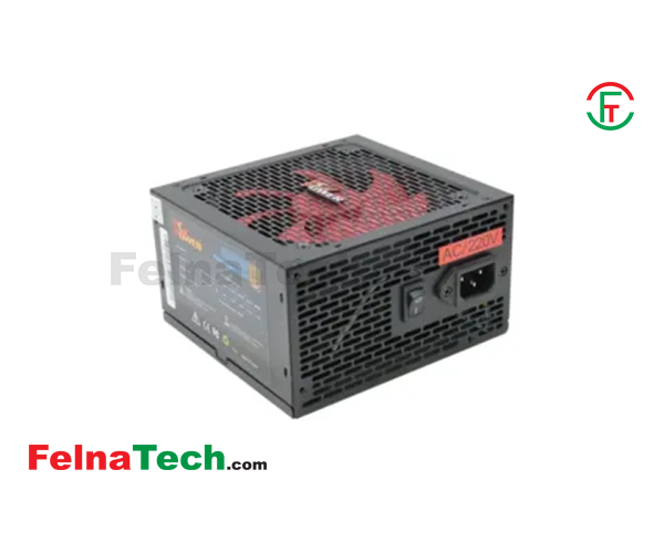 PC Power PP-450W Gaming Power Supply Black