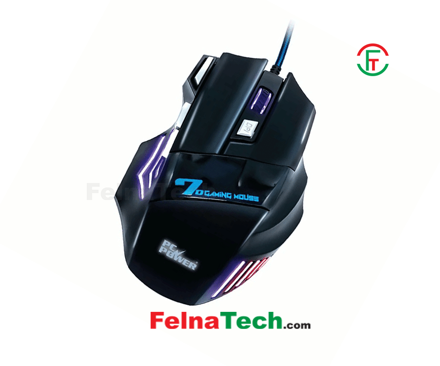 Pc Power PCM 101G Wired RGB Gaming Mouse