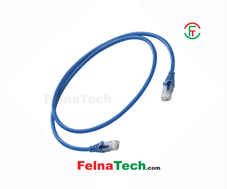 R&M CAT6 U/UTP 4P LSZH 2 Meter Blue Patch Cord
