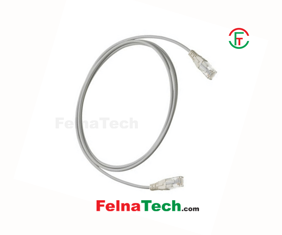R&M CAT6 U/UTP 4P LSZH 2 Meter Grey Patch Cord