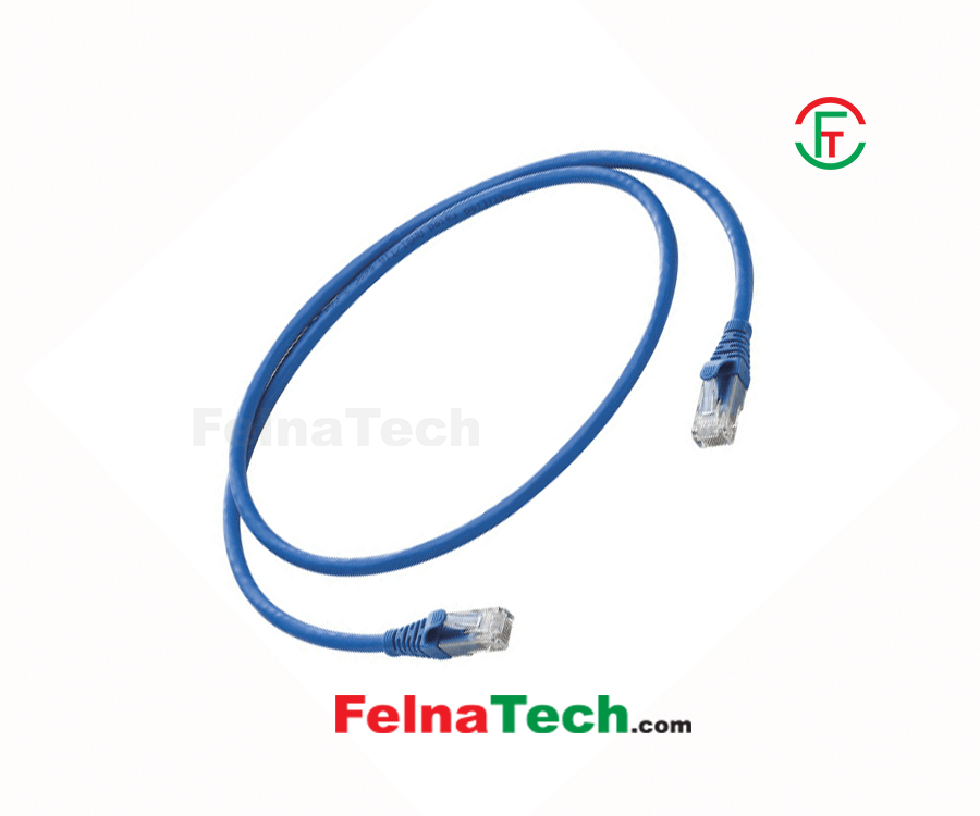 R&M CAT6 U/UTP 4P LSZH 3 Meter Blue Patch Cord