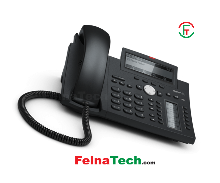 Snom D345 PoE Desk IP Phone Set