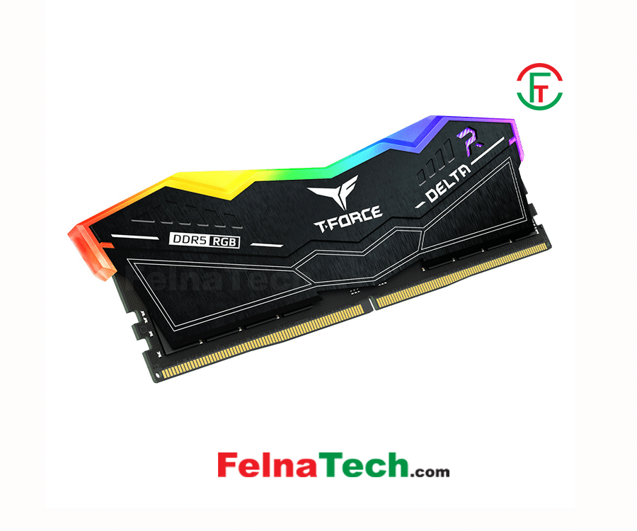 TEAM T-FORCE DELTA RGB 32GB DDR5 6000MHz Gaming Desktop RAM