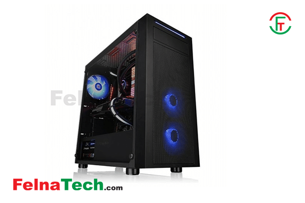 Thermaltake Versa J22 Tempered Glass RGB Edition ATX Mid-Tower Casing