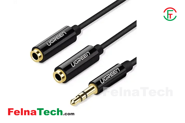 UGREEN AV134 3.5mm Male to Dual Female Headphone Splitter Cable