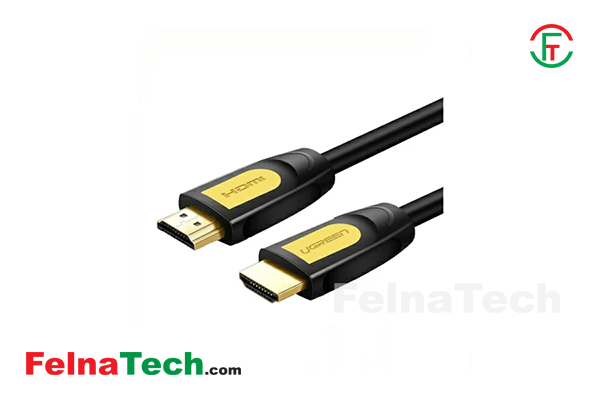 Ugreen 10130 HDMI Male to Male Black-Yellow 3 Meter Cable