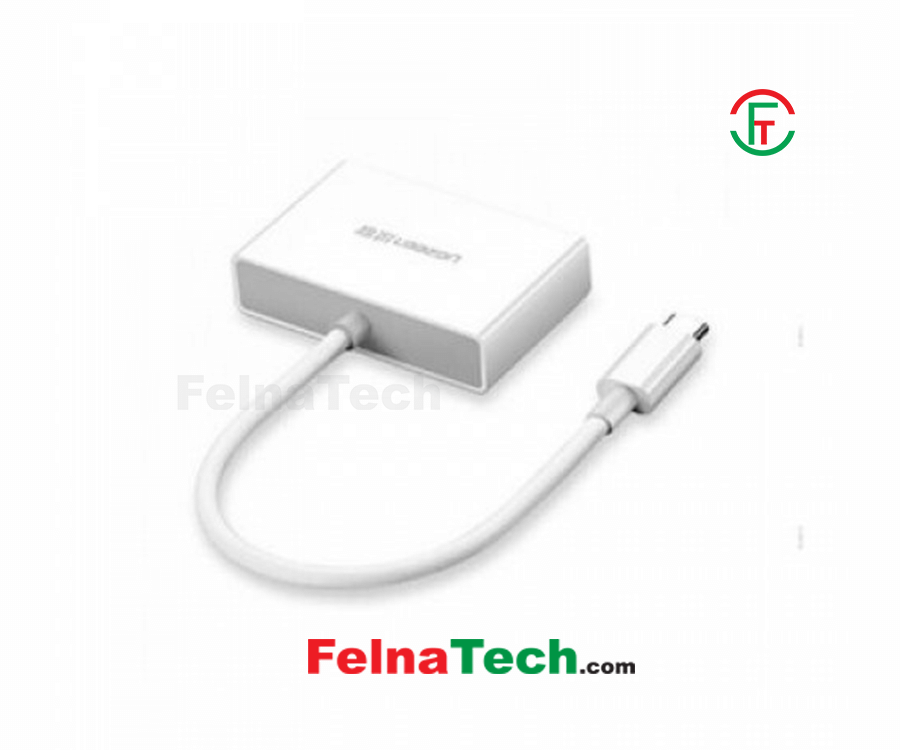 UGREEN MM123 -30843- USB C to HDMI VGA Adapter