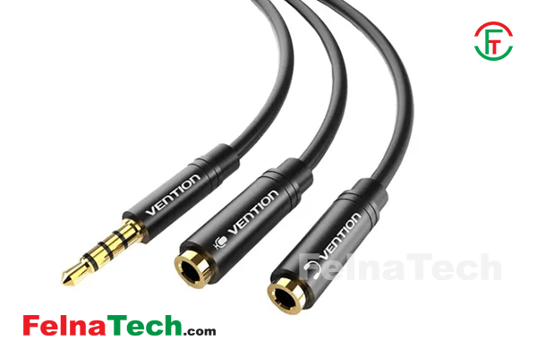 VENTION BBVBY 3.5mm to 2*3.5mm Stereo Splitter Cable