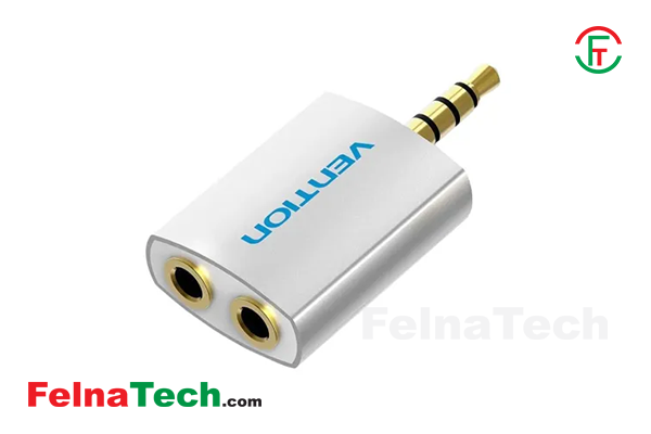 VENTION BDAW0 3.5mm Male to 2x3.5mm Female Audio Splitter
